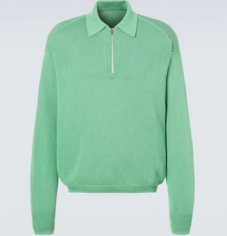 STUDIO NICHOLSON Heddy half-zip sweater