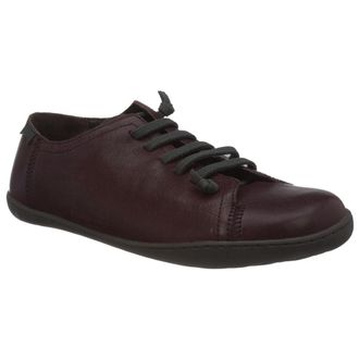 Camper Peu Cami 17665 Leather Mens Lace Up Shoes - Burgundy - Size:UK 11