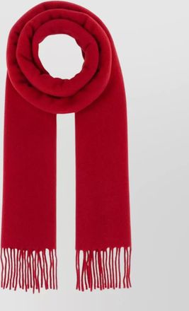Ami wool fringed scarf