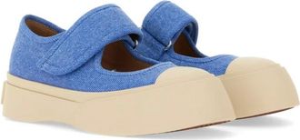 Marni Low-Top Sneaker - Mary Jane Sneakers - Gr. 36 (EU) - in Blau - für Damen