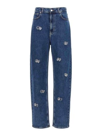 Moschino Charms Application Jeans