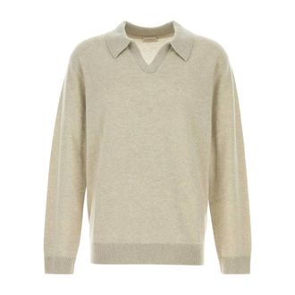 Le Kasha Polo Shirts, male, Beige, Size: XL Gibson Polo Sweater