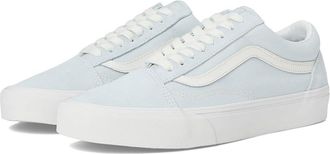 Vans Old Skool Athletic Shoes Pastel Blue Mist : Mens 10 - Womens 11.5 Medium, Canvas/Leather/Suede