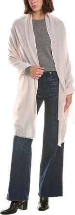 Amicale Cashmere Plain Weave Solid Cashmere Wrap