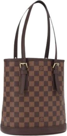 Louis Vuitton Pre-owned Bucket Bags, female, Brown, Size: ONE SIZE Pre-owned Vintage Bucket Bag