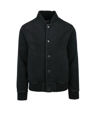 Circolo 1901 Black Virgin Wool-Blend Jacket
