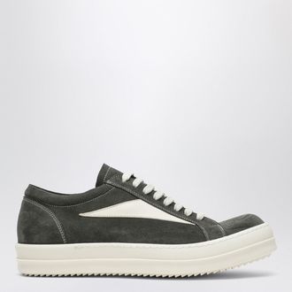Rick Owens Vintage sneakers in eucalyptus/milk white suede