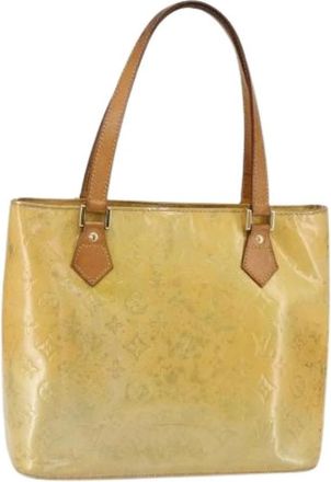 Louis Vuitton Pre-owned Vintage Tote Bag - Dames - Vintage Shopper - Geel - ONE Size - Leer - Vintage
