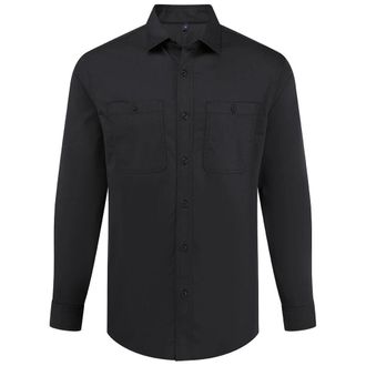Premier Unisex Volwassen Utility 2.0 Service Shirt (Blijf Zwart)