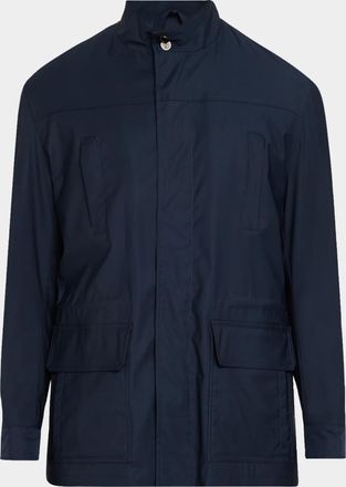 Isaia Men & apos;s Wool-Blend Jacket
