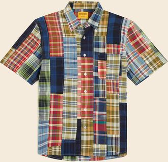 Original Madras Trading Company Mens Lax Short Sleeve Shirt In Om45275.19