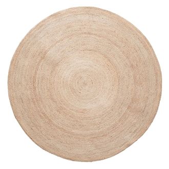 H&uuml;bsch Jute Teppich, &Oslash; 150 cm / natur