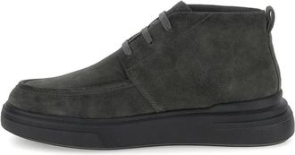 Stonefly Phoenix 3 Desert Boot - Heren - Veterlaarzen - Grijs - 42 EU - Leer - Schoenen