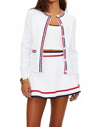 Beach Riot Ally Cardigan In Heritage White