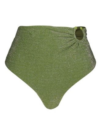 Johanna Ortiz Taita bikinislip met ringdetail - Groen