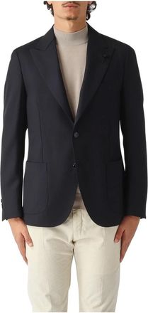 Lardini Hombre, Chaquetas, Azul, Talla: L
