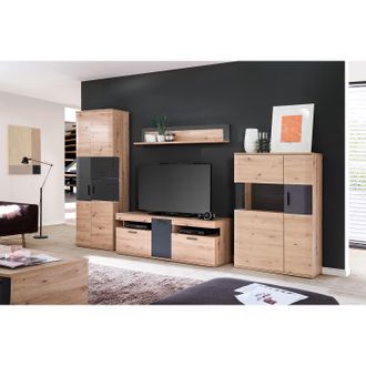 Naturoo Parete attrezzata Callington I (4 pezzi), Naturoo