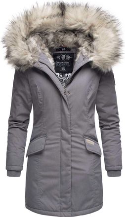 Navahoo Dames Winterparka Cristal - Premium Collectie met Afneembare Bontkraag