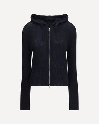 Our Legacy Alpaca-blend Zip-Up Hoodie Female 38