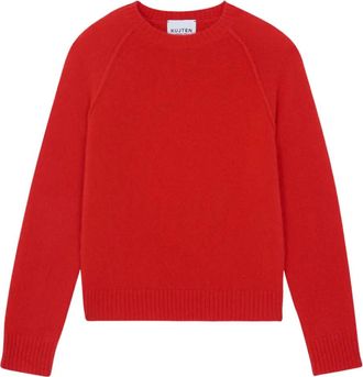 Kujten Maglione a maniche lunghe - Rosso