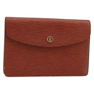 Louis Vuitton Pre-owned Borsa Clutch Epi - - Pre-owned - Donna - Marrone - ONE SIZE