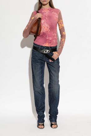 Diesel Top T-MOKY-LS, Womens, Pink