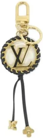 Louis Vuitton Pre-owned Sleutelhanger - Dames - Vintage Accessoires - Zwart - ONE Size - Leer - Vintage
