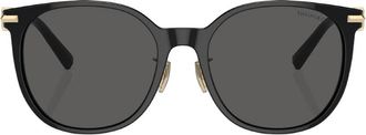 Tiffany & Co. Grey Gradient Round Ladies Sunglasses TF4224D 8001S4 56