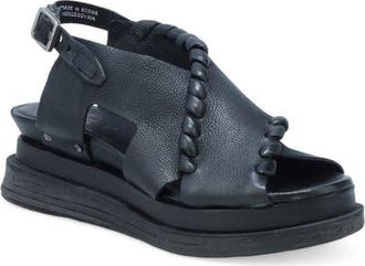 A.S.98 Lumi Platform Sandal in Black at Nordstrom, Size 10.5-11Us