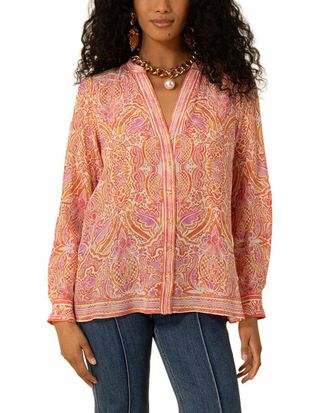 Hale Bob Silk Yaretzi Blouse
