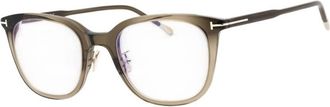 Tom Ford Blue Light Block Square Mens Eyeglasses FT5776-D-B 020 53