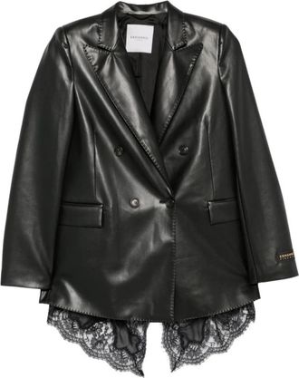 Ermanno Scervino Dubbelrijige Blazer - Dames - Blazers - Zwart - 2XS - Jassen