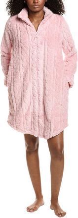 Ellen Tracy Plush Short Zip Robe