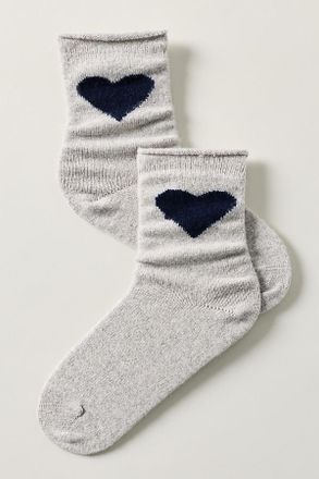 Anthropologie By Anthropologie Love Cashmere Blend Crew Socks