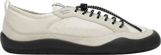 Prada Sneakers, male, White, Size: 9 1/2 US Leather Sneaker