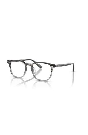 Oliver Peoples 48mm Rectangle optical glasses in Grey at Nordstrom
