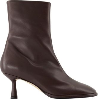 Aeyde Dorothy Ankle Boots - Aeyde - Leather - Brown