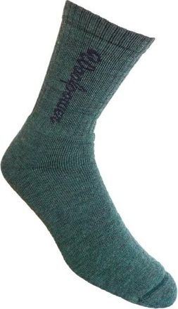 Woolpower Sport Socks 400 Logo Wandersocken - Unisex | blau