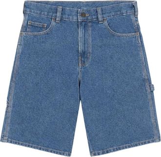 Dickies 993 Carpenter Shorts met 11-inch binnenbeenlengte - Heren - Denim shorts - Blauw - W31 - Katoen - Korte Broeken