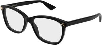Gucci Square Optical Frame - Dames - Brillen - Zwart - 55 MM - Accessoires