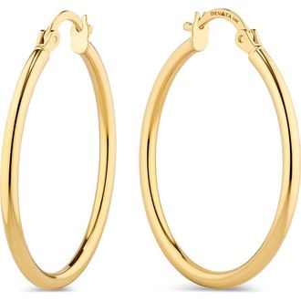 Devata 25mm Hoop Earrings in 14K Gold in Yellow Gold at Nordstrom