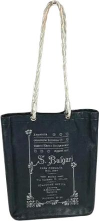 Bulgari Tweedehands leren schoudertassen - Dames - Vintage Shopper - Zwart - ONE Size - Vintage