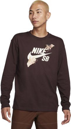Nike SB Long-Sleeve Skate T-Shirt Earth FQ7682-227