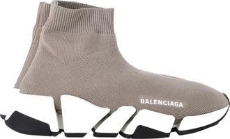 Balenciaga Womens Speed 2.0 Sneakers in Grey - Size EU 35