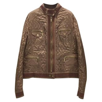 Moncler Brown Lightweight Jacket Size M