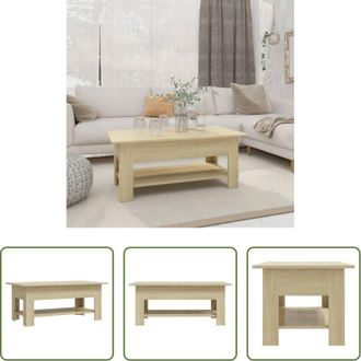 vidaXL vidaXL Tavolino Rovere Sonoma - Tavolino da Salotto Rovere Sonoma 102x55x42 cm in Truciolato