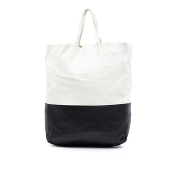 Celine Pre-owned Celine Bicolor Leather Vertical Cabas Tote Ladies 0SZLYFZKOEZWYDXR