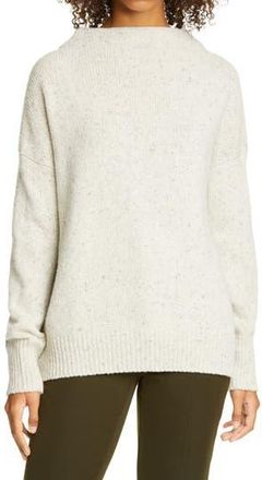 Vince Funnel Neck Wool Blend Sweater in Shearer at Nordstrom Rack, Size Large