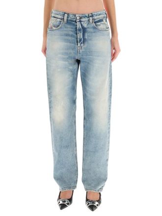 Diesel Denim Regular Mid Rise Jeans