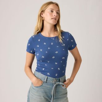 Levi's Hayes Tee - Womens - XS - Blue